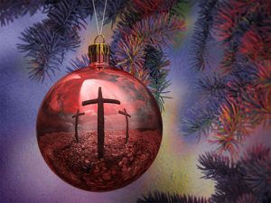 Christmas tree cross